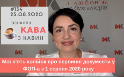 Ранкова кава з Кавин №154 25.08.2020