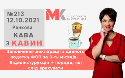 Ранкова Кава з Кавин №213 12.10.2021